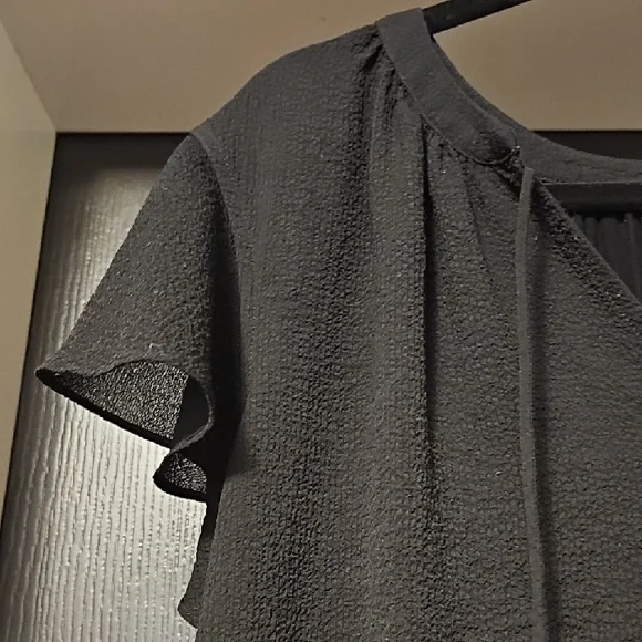 Reitmans Charcoal Women's Blouse - Picture 2 of 8